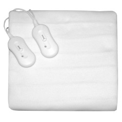 Ηλεκτρική κουβέρτα διπλή 120w λευκό 160x140cm ΚΩΔ.0060